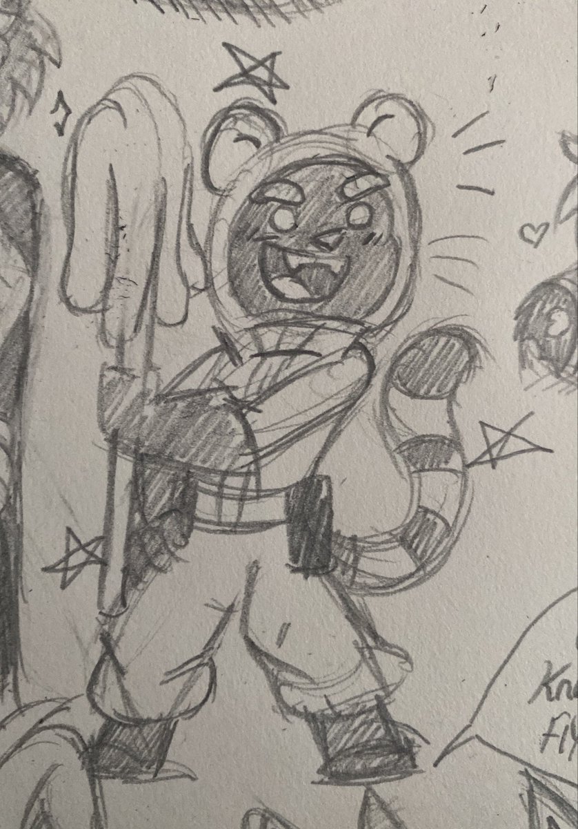 OFFCIALKorrieXO's tweet photo. So I got to sketch out Biskit out as a Doomsweeper and I gotta say he looks absolutely hecking adorable! 🥹💛🖤🐯
He’s ready to be apart of the clean team! 🧼🧹🧻✨
Thanks @TaterBits for the fun request 😉✌️💫✨🖤💛
#FinalSpace #RenewFinalSpace #Biskit #Doomsweepers https://t.co/M3aYX5cBi4