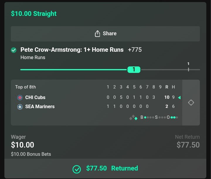 CRAZYPARLAYS's tweet photo. bonus bets. easy thanks https://t.co/5YM6HqqJuz