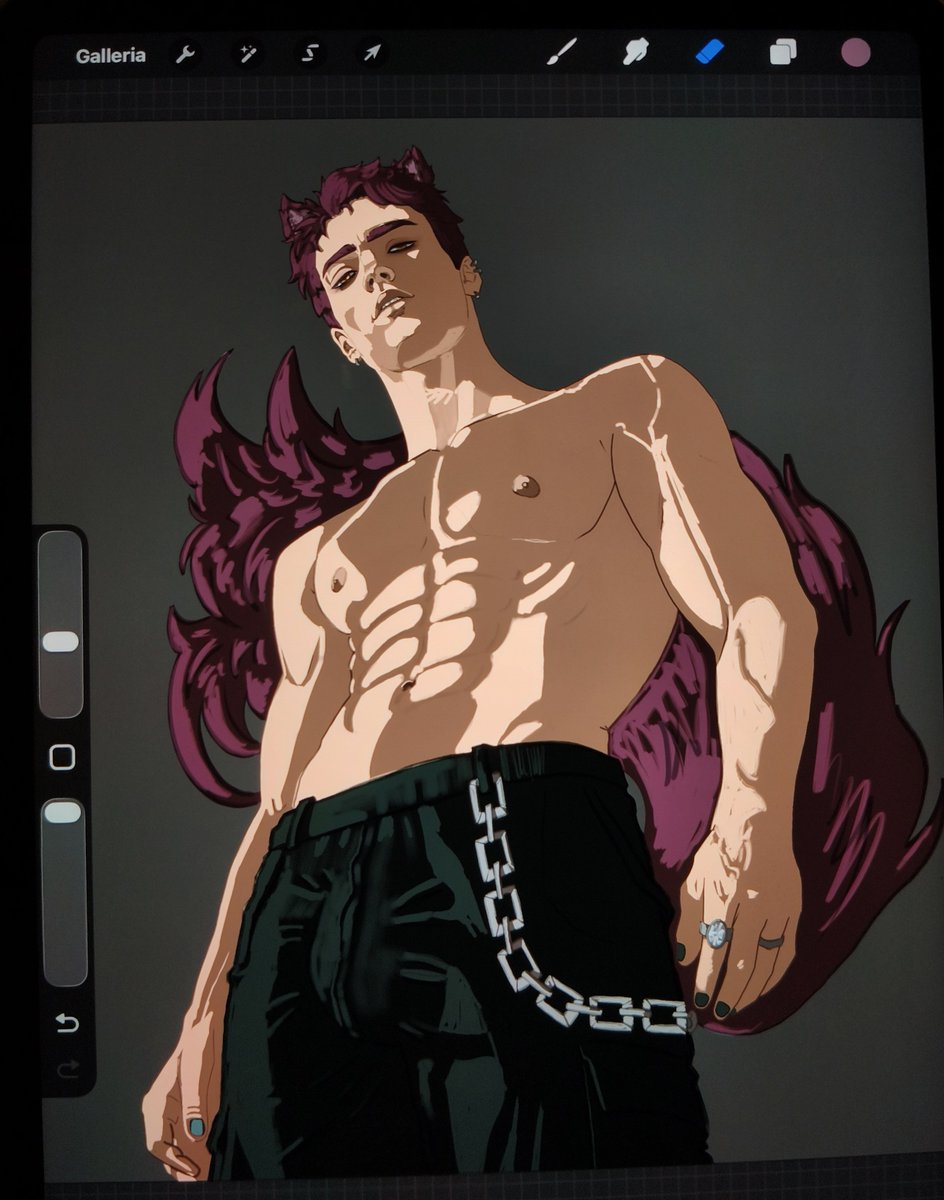 awoochocolate's tweet photo. WIP
So incapable of drawing men that I had to ask my friends how the fuck to draw bulges💀
#Valko https://t.co/Dq0xgE8p9d