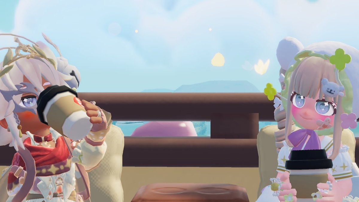 ixox_x's tweet photo. 気球ものったぞ🌸 https://t.co/8D2r6ZQsOm