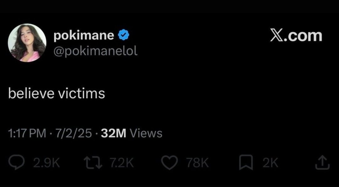 Renier0613's tweet photo. @topoftheeverest @DrRemilio Her rule is “believe victims.”
He claims to be one.
By her standard he must be believed.
People are just applying her rule consistently and watching it break. That’s the point. https://t.co/QmAXKOYlW5