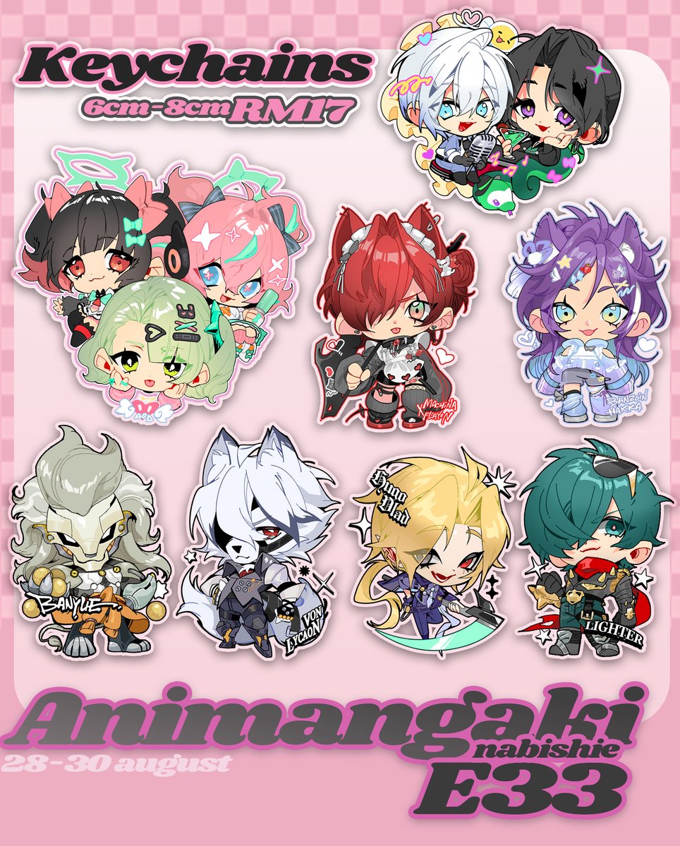 NNES_98's tweet photo. fanmerch catalog for 🇲🇾 #AMG2026 Artist Alley E33
all OTS only, no pickup PO &amp; no mail order available sowwyy https://t.co/hcFDynszSG