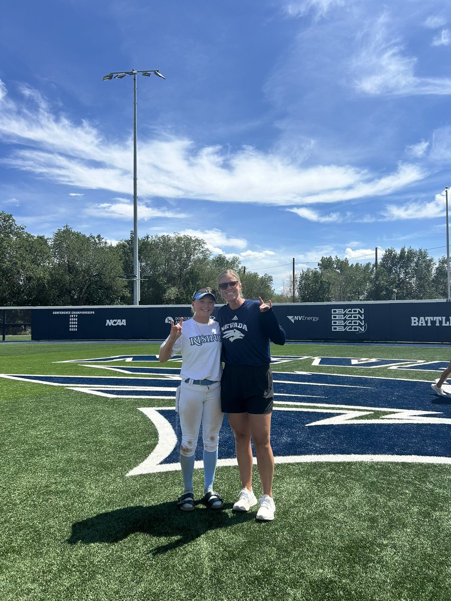 daledeering7's tweet photo. @Nevada_Softball @VictoriaHayward @CarliCutler13 thank you for a great camp experience today!!! https://t.co/RG3AF1rQZq