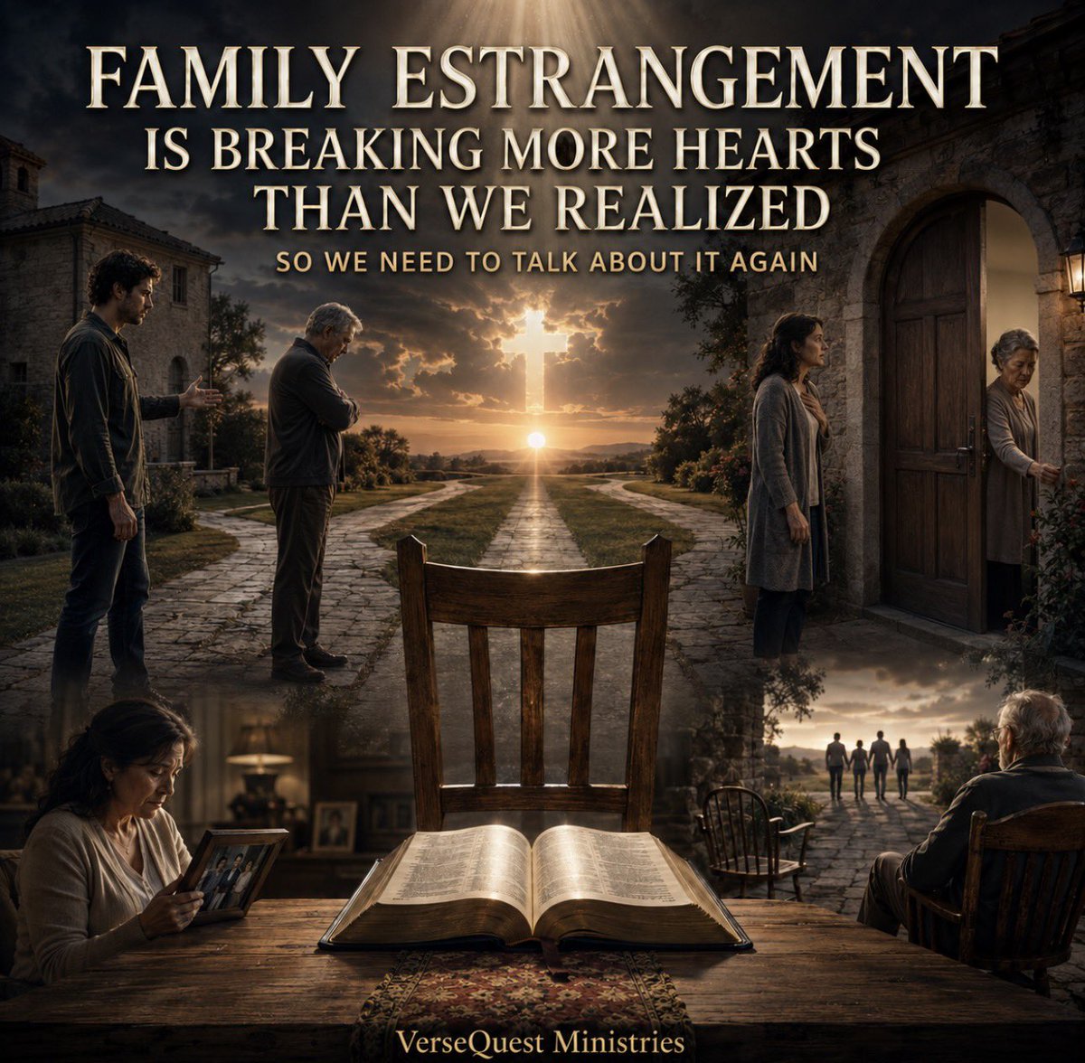 TNTJohn1717's tweet photo. Family Estrangement Is Breaking More Hearts Than We Realized - So We Need to Talk About It Again

A Biblical Word for Those Still Waiting, Still Grieving, and Still Trying to Live

Key Passage

“The LORD is nigh unto them that are of a broken heart; and saveth such as be of a contrite spirit.”
—Psalm 34:18

Introduction

A day and a half after addressing family estrangement, the responses were still arriving. People were not merely clicking a button, leaving a polite remark, and wandering off to the next distraction. They were telling their stories, sharing the message, confessing their grief, and recognizing themselves in words they had apparently needed somebody to say. Then the poll supplied another window into the wound. Nearly half of those responding identified estrangement from their children as their deepest family sorrow. More than a third selected another family member. Others named parents and spouses. That poll was not a national census, and nobody should dress eighty-four votes in a laboratory coat and parade them around as final social science. But it was something more personal and, in a pastoral sense, more revealing: it was a roomful of wounded people quietly raising their hands. Behind every percentage was a name missing from a telephone, a face absent from a photograph, an invitation left unanswered, or a relationship buried while both people were still breathing. We did not create this wound by discussing it. We merely turned on the light and discovered how many people had already been bleeding in the dark.

There is a place for the strong meat of the word. We should study prophecy, doctrine, dispensational truth, the nature of the church, the future of Israel, the judgment seat of Christ, the Second Advent, and every deep thing God has placed in His Book. But the same Bible that contains beasts rising from the sea also contains a father weeping over a rebellious son. The same Book that opens the seals in Revelation opens the broken heart in the Psalms. Paul wrote in Hebrews 5 about milk and strong meat, and some people have become so proud of displaying their doctrinal teeth that they forget milk is not an insult to the hungry. Bread is not inferior because a starving man needs it more urgently than a theological banquet. When a person has been cut off by a child, rejected by a parent, abandoned by a spouse, erased by grandchildren, or treated as dead by a living family, he may not need somebody to diagram Daniel’s seventieth week before breakfast. He may need to hear that God has not abandoned him, that grief is not unbelief, that truth still matters, and that another person’s rejection does not possess the authority to cancel his remaining life. Strong doctrine that cannot kneel beside a broken heart has become strong only in its own estimation.

So we are going to speak about this again—not to build a platform upon people’s pain, not to turn family misery into religious entertainment, and certainly not to appoint ourselves judges over homes we have never entered. There will be no cheap promise that every child will return, every parent will apologize, every sibling will awaken, or every marriage will recover. The Bible does not hand out guarantees God never signed. Neither will we assume that everybody who was rejected is innocent or that everybody who established distance is cruel. Sin can stand on either side of a closed door, and sometimes it has rented rooms on both sides. The purpose here is to comfort without flattering, correct without crushing, and direct without pretending that one essay can untangle every knot tied during thirty years of family history. I do not possess every answer, but I know the One who sees every concealed motive, remembers every forgotten conversation, hears every midnight prayer, and judges without mistaking volume for truth. If the Lord has moved hearts through this subject, then we should not hurry past it. Some wounds need more than a glance,