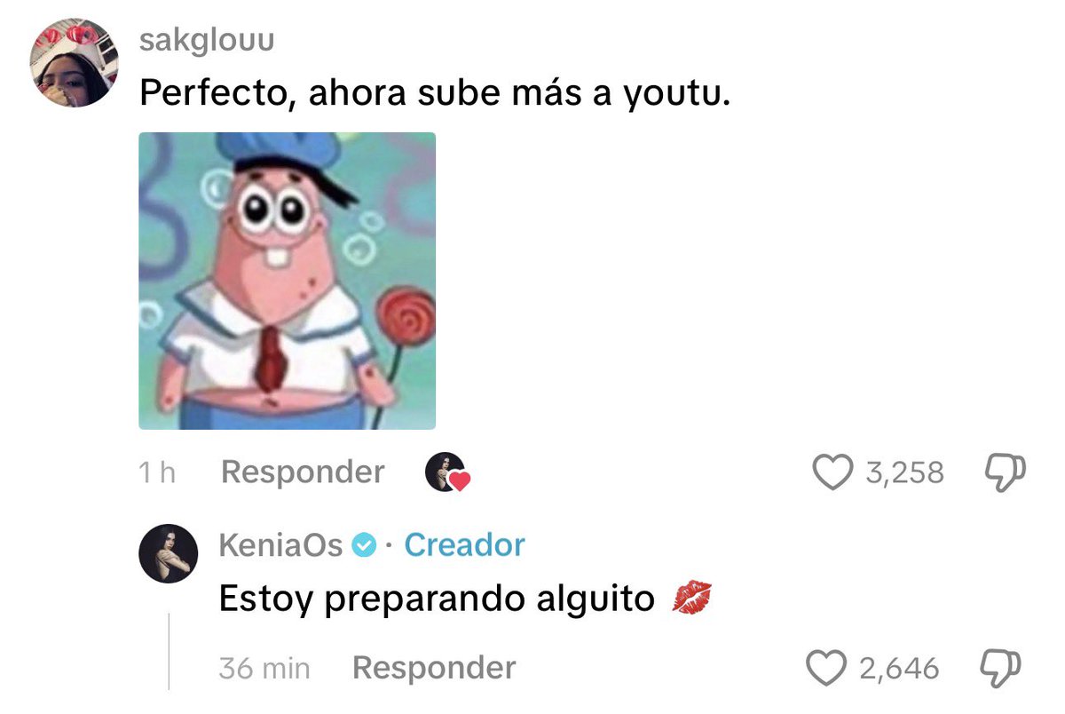 KeninisMxOFC's tweet photo. Kenia Os vía TikTok. https://t.co/Pybd6RgE4T
