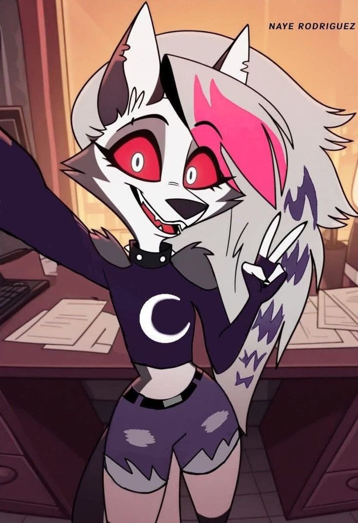 amandahell5500's tweet photo. Just a little chaos a little sass, and a whole lot of attitude 🐺💜✨
Art by @NayeRodriguez
#helluvaboss #helluvabossfanart #loona #commissonopen #loonafanart https://t.co/bsveJ3K6y9