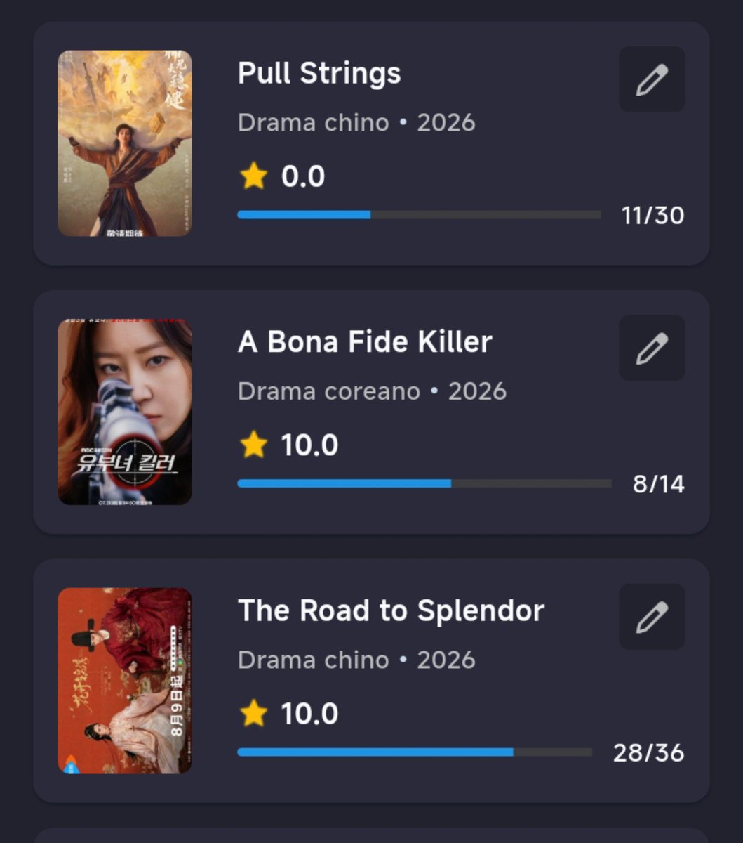 MichiLilith's tweet photo. Y así terminé el domingo: 7 dramas, 6 en emisión y 1 de 2023.
3 Cdramas
2 Jdramas
2 Kdramas
Favoritos: #MeetYourself #TheRoadToSplendor #ABonaFadeKiller #MyBiasMyBoss #25YearsOfYou se puso interesante. https://t.co/QRPt7MGv1G