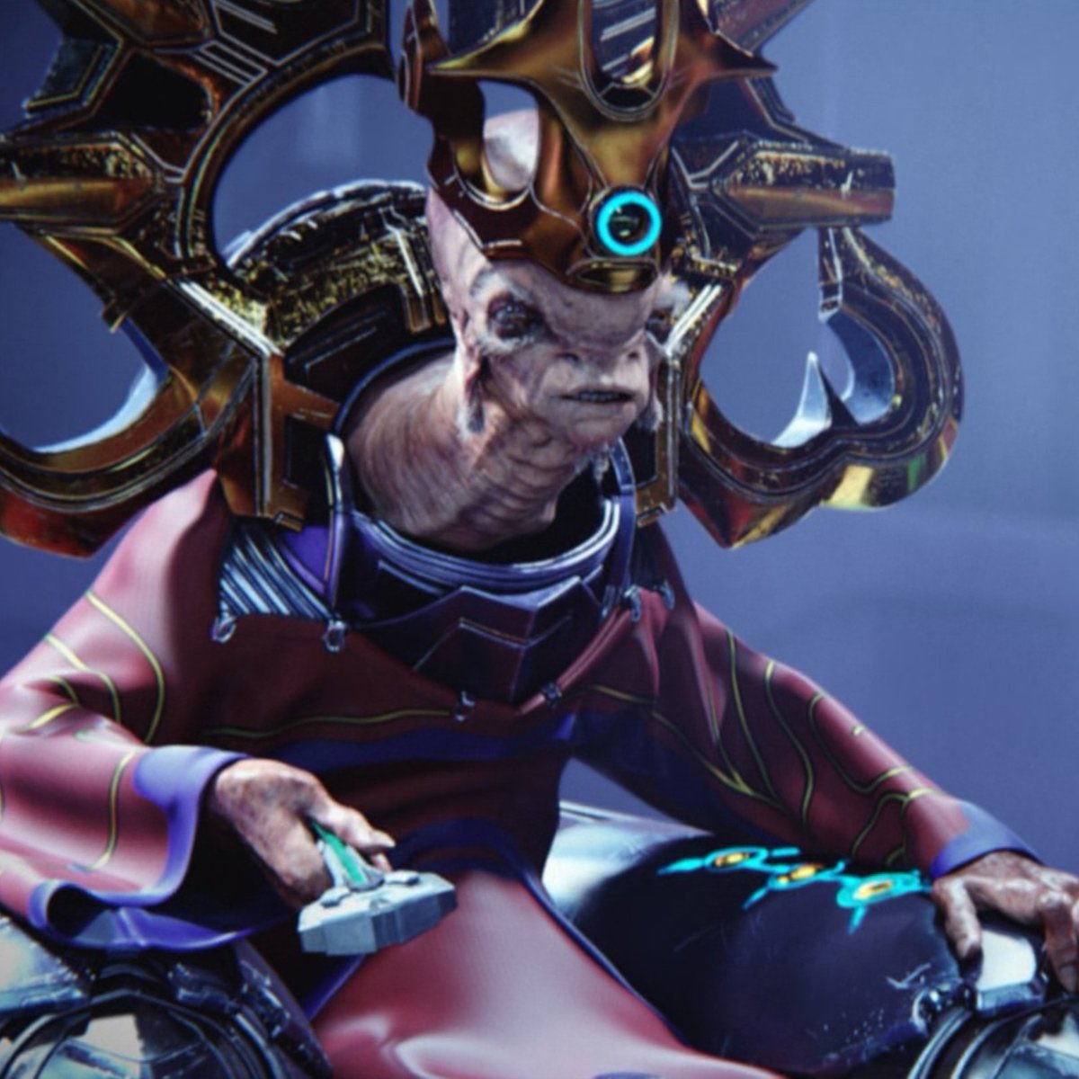 lastchalice's tweet photo. Michael Wincott as the Prophet of Truth in Halo 2 was a generational casting decision and an all time performance. https://t.co/rfNtSDY1E5