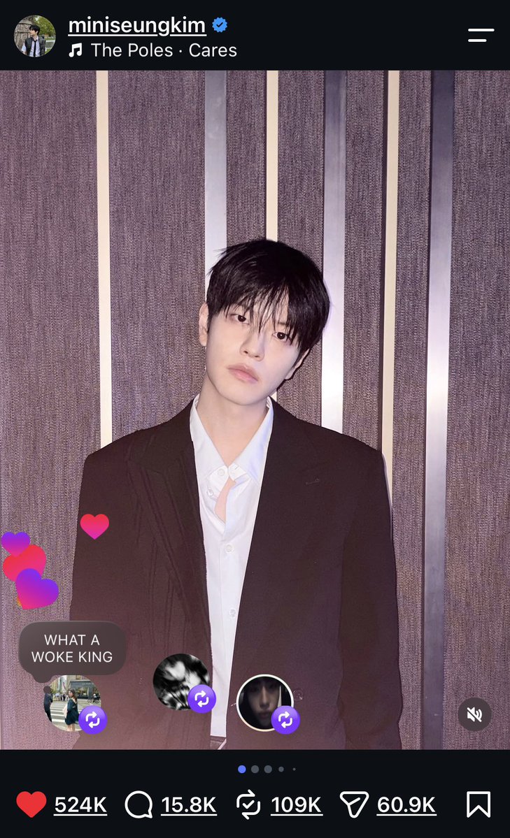 mazeofyouth's tweet photo. THAT’S OUR WOKE KING KIM SEUNGMIN #kimseungminpavedtheway https://t.co/LzDn476yVg