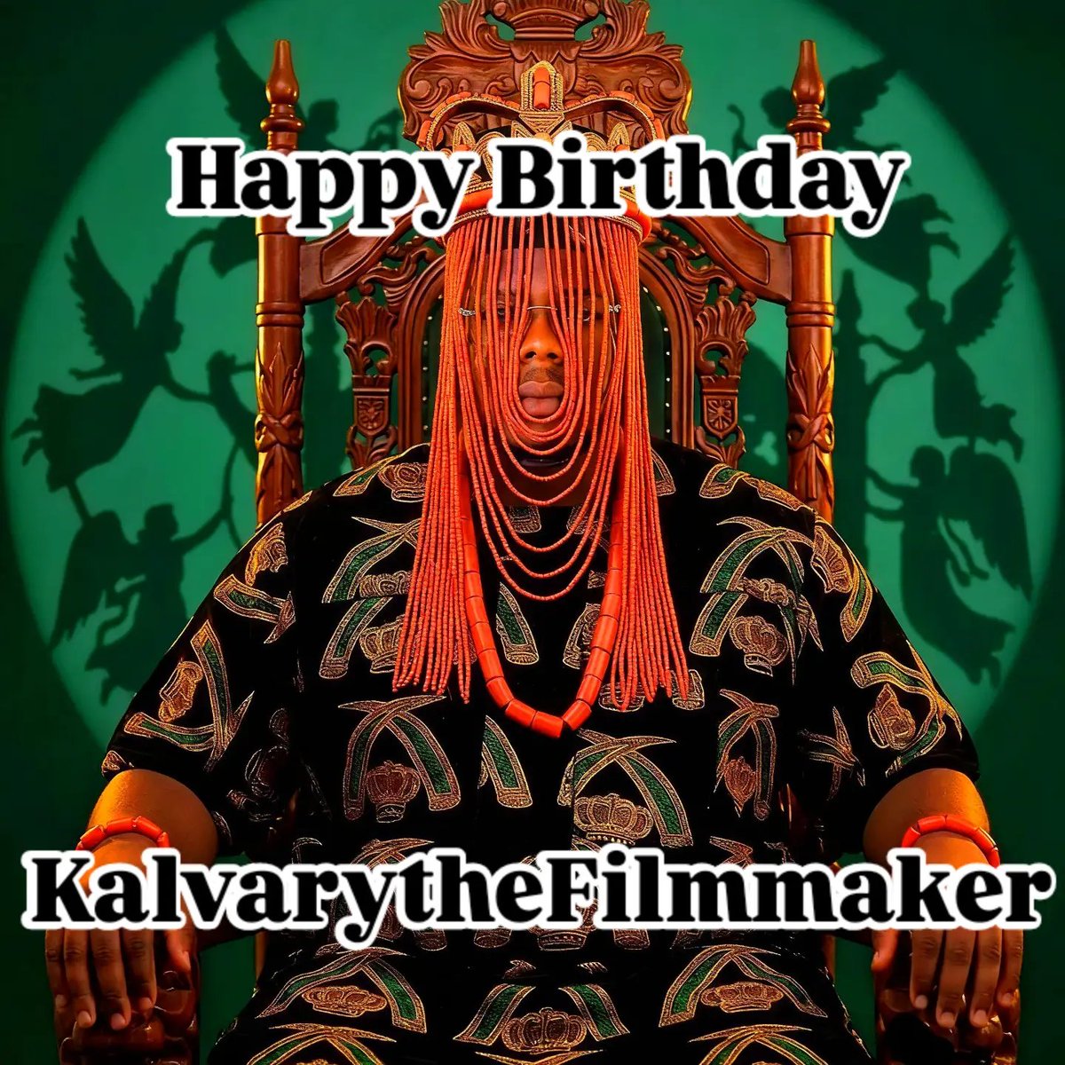 KalTheFilmmaker's tweet photo. Happy Birthday to me!!!!! Lines shall fall in pleasant places for me. I will fulfil destiny and men around me shall know that God is alive. As it was in the beginning, so it is now, 10000 men, 10000 Orphanages , 10000 struggling homes will believe, and know that God still loves them. Thousands will be healed. It has begun!!!!

Happy Birthday Kalvary, Happy Birthday to me👑🏂