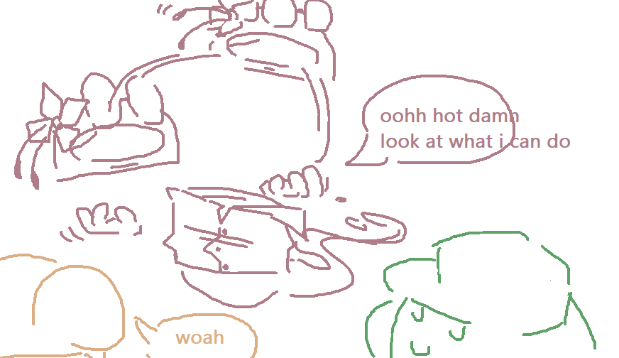 Inktheinkling_'s tweet photo. also the thought of white having their head just float around off their ghost is funny to me. Cause they would do some bullshit like this at one Point. https://t.co/nRfmtf6wYy
