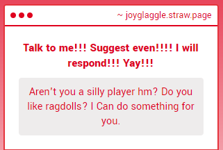 Joy_Whimsical's tweet photo. ?  ?  ?
  Stranger danger ! ! !
I do not trust you
    specially when you
worded it like dat !! 
   Stranger danger ! ! ! https://t.co/a7bW0WgTgv