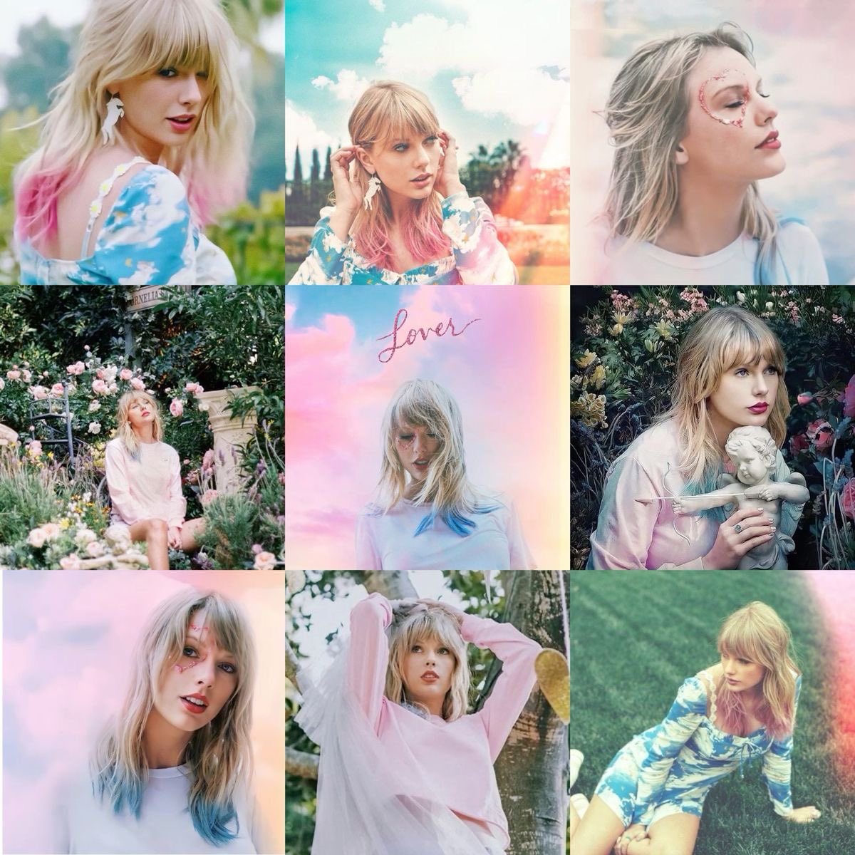 swiftiesister13's tweet photo. We’ve loved you 7 summers now and we want them all 💘 Happy #7YearsofLover https://t.co/6bIVoeKfoe