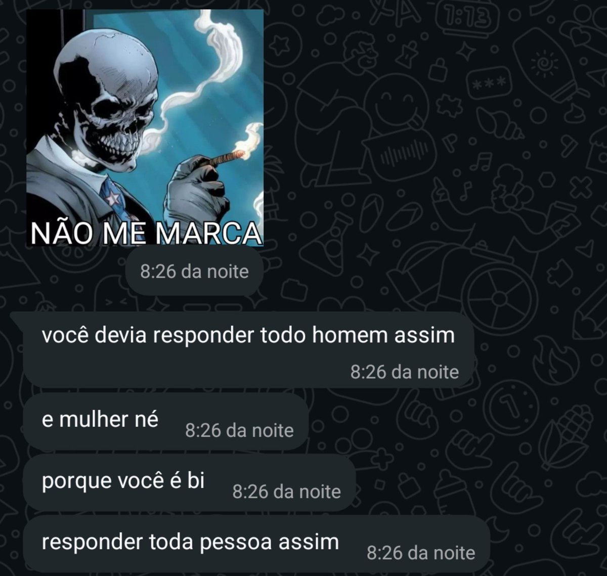 forensicase's tweet photo. aquele namorado que tem ciúmes até de interação de twitter https://t.co/SkZsDiYjf1