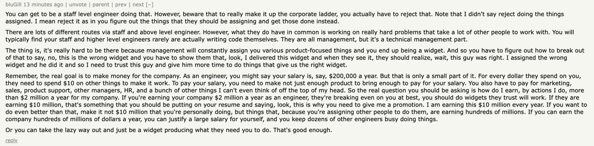 LalitMaganti's tweet photo. Got a really fantastic comment on HN which I think perfectly captures the essence of my thinking. https://t.co/z3icgCoOx9