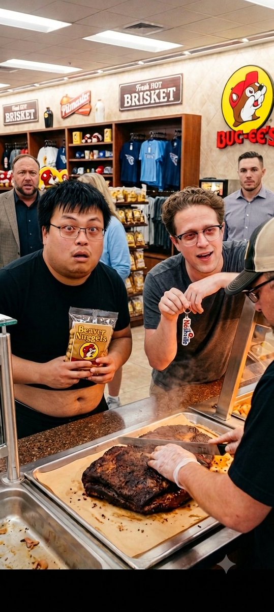 FamousStevenBak's tweet photo. Holy shit buc-ee's is awesome. https://t.co/vQdsRH26Iv