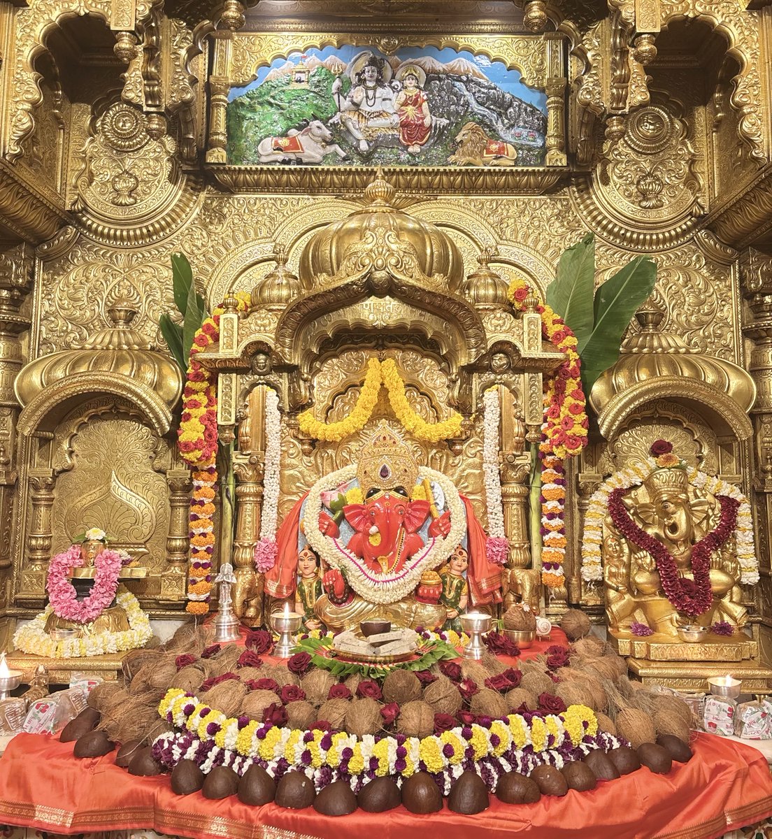 SVTMumbai's tweet photo. 🙏 गणपती  बाप्पा मोरया 🌺मंगलमूर्ती मोरया 🙏२४/०८/२०२६
🙏Ganapati Bappa Moraya 🌺 Mangalmurti Moraya  🙏24/08/2026 https://t.co/hCcQKPKNxY