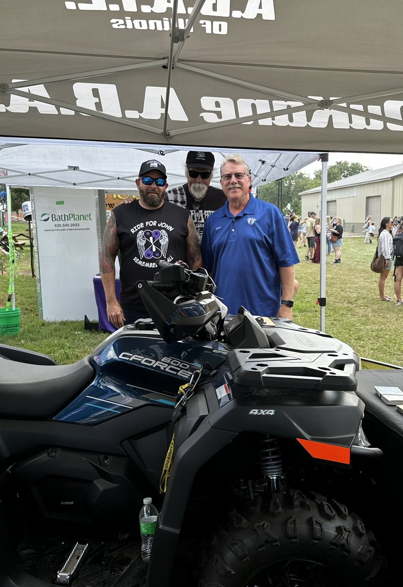 JeffWalterIL's tweet photo. Great visiting with my friends at @DuKaneABATE today and catching up with @KathyZanderIL, Republican candidate for DuPage County Board District 6!

Kathy is working hard to bring common-sense leadership to DuPage County. It’s always great connecting with our motorcycle community! #twill #Election2026 #District11 #IL11 🇺🇸