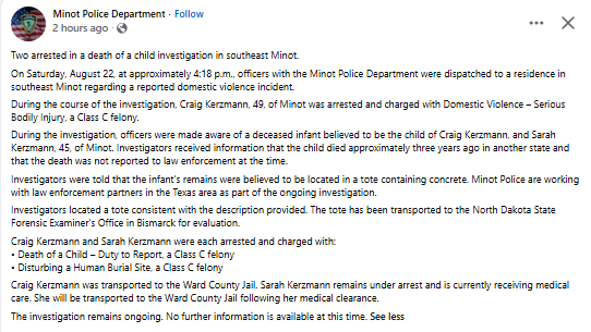GoodLuck_BSafe's tweet photo. Now this is really messed up
A dead child in concrete https://t.co/mC4rbe4IjO