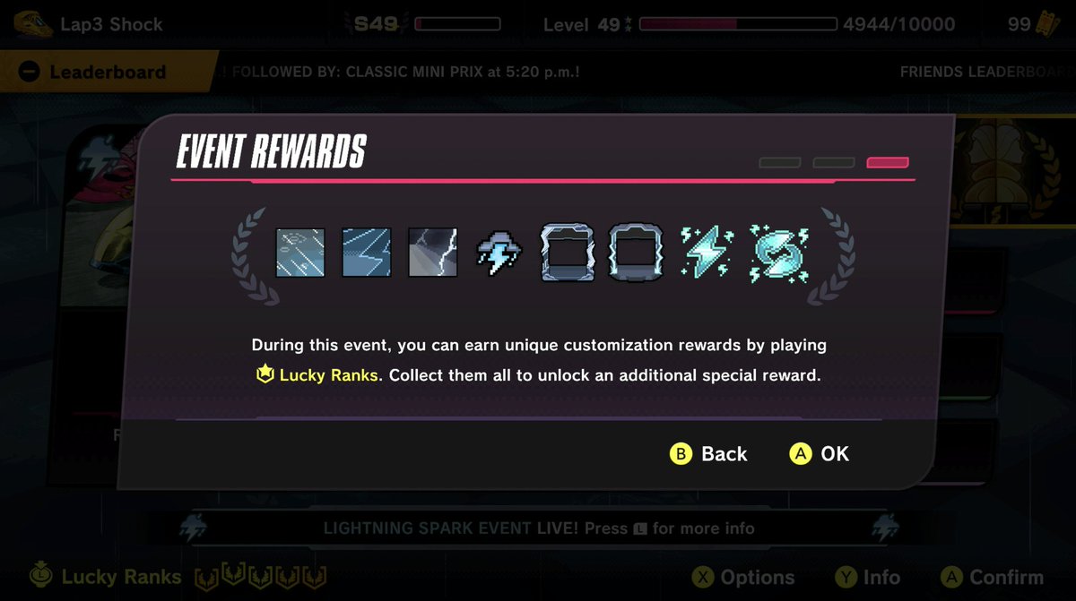 bittiemelon's tweet photo. F-ZERO 99 Lightning Spark Event Begins!!! ⛈️ https://t.co/Aq40Vswpii
