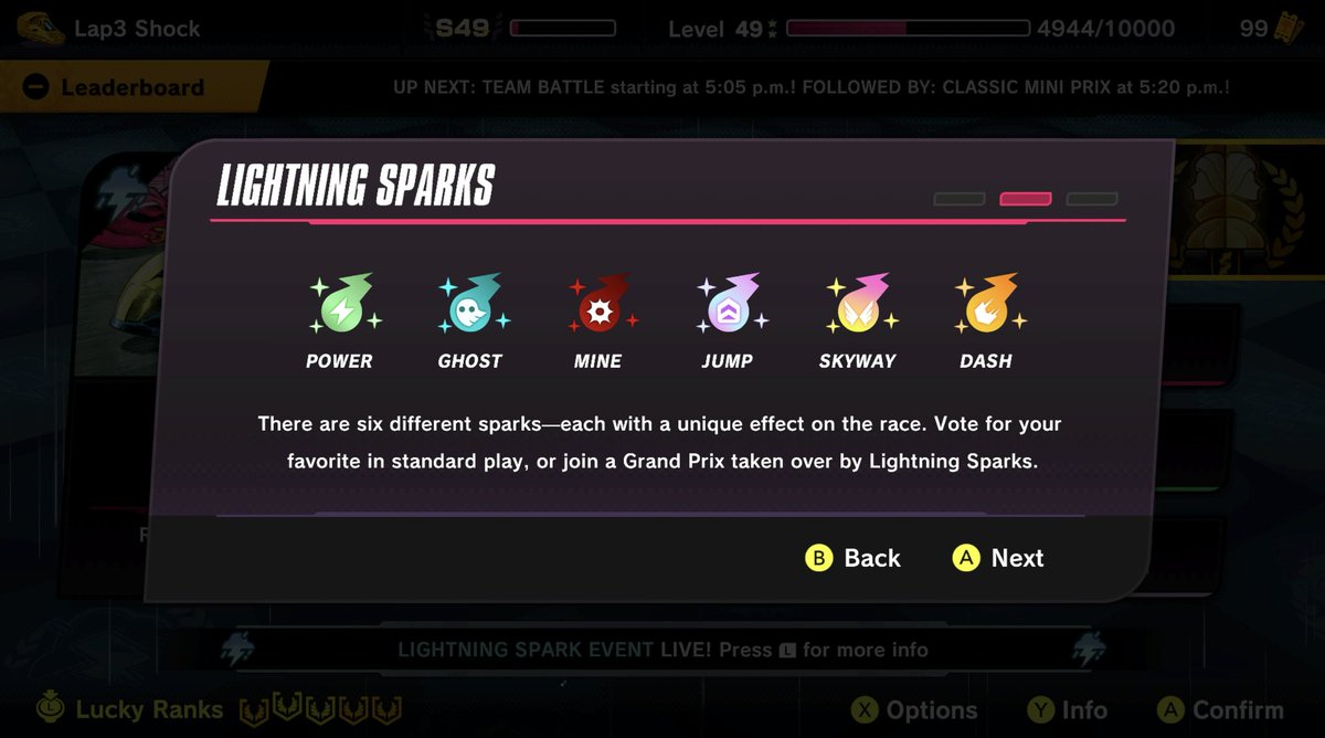 bittiemelon's tweet photo. F-ZERO 99 Lightning Spark Event Begins!!! ⛈️ https://t.co/Aq40Vswpii