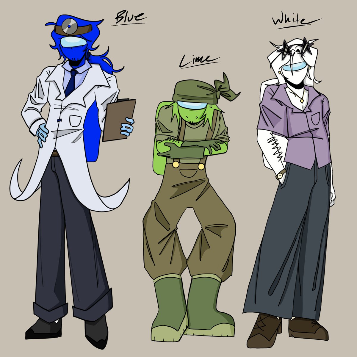 amberkitty42's tweet photo. Repost cuz I forgot smth
My among us character designs (3/4) 
Third batch
Sorry it took so long
#amongus #amongusshow https://t.co/ZGMv8FQPht