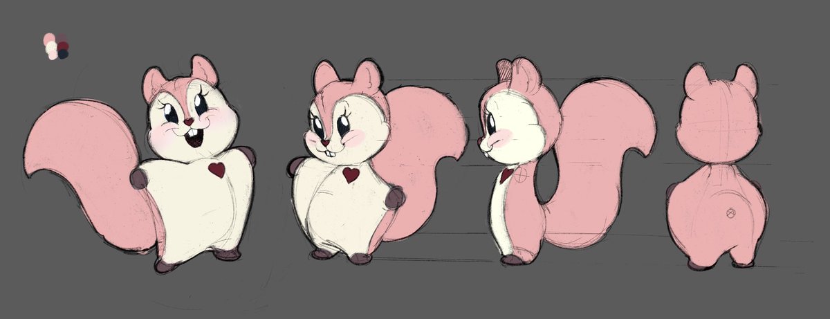 RUMOXCIDE's tweet photo. A ‘Pooh’s Adventure’ looking ass thing I’ve been working on to see how far I’ll go with it. 😀

Here are the main characters (I’m sticking with three for now) 

I have been doing some brainstorming and character designing so I have no lore yet. But it’s intended to be dark . https://t.co/x8u5FkJ6nC