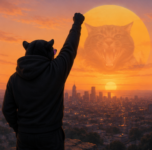 agent005k's tweet photo. Panther Jack looked up.

He saw the cat meta getting bigger.

He saw communities forming.

He saw thousands of people chasing the same cats.

But there was one animal missing.

The big cat. 🐆

So Panther Jack climbed above the city and sent out the signal.

Not for whales.

Not for paid promoters.

Not for people looking for guaranteed returns.

For the people who wanted to build something early.

Now there are 100+ Panthers in the community.

The website is live.

The bonding curve is 78% complete.

$PANTH has touched a $19.1K ATH.

And Panther Jack is still standing on that mountain.

Because Phase 1 isn't finished.

GRADUATION. 🎓🐆

The Panther Signal is on.

Who sees it early?

CA: 

AovtqAWhG2gDJmcVsWFievx4zr3cLtjzEvbFsmXEpump

#Solana #PANTH #BigCats
