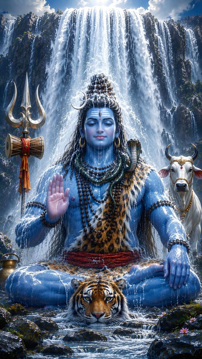 malavikasharma5's tweet photo. ऊँ नमः शिवाय 🙏🌷🌻🌿🙌
  श्रावण अंतिम सोमवार की मंगल कामनायें 🌿 https://t.co/tBVTPleudF