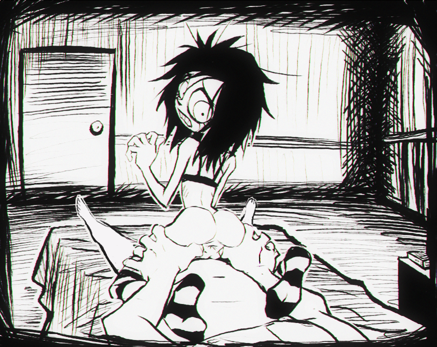 AmondeTauro's tweet photo. Nia from I can't sleep  cartoon NSFW commission for anonymous thanks for all support!
I deleted the post because I realized it didn't draw the subject's feet—all because I did the drawing while sleep-deprived, for the sake of "essence." but here the repost edited! https://t.co/DgrMxe1F67