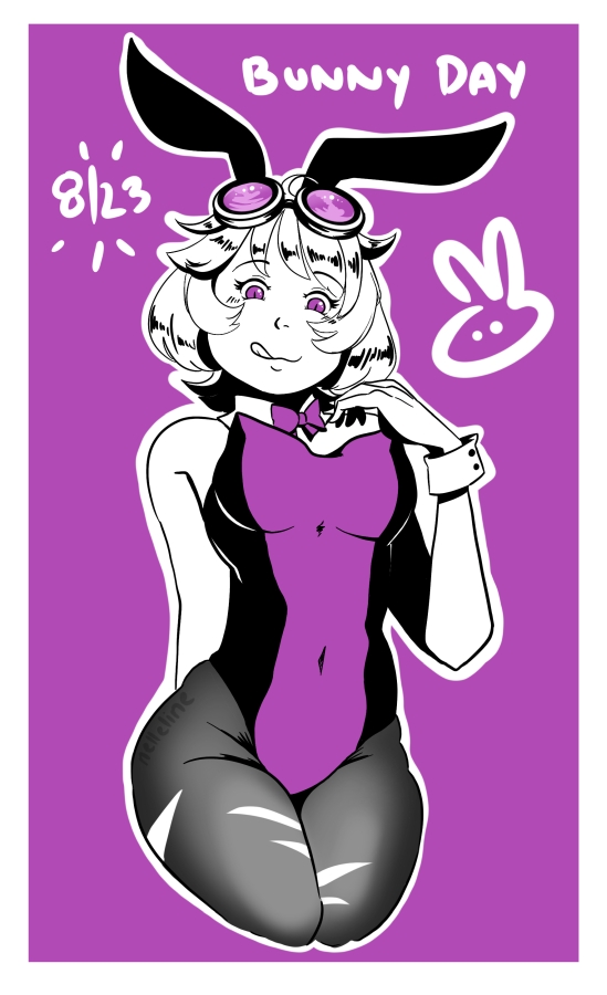 nelleline's tweet photo. I'm not sure when the bunny days are. But then again, any day is good for Tracy 🕹️ to be in a bunny suit. https://t.co/zDVnBzUCsT