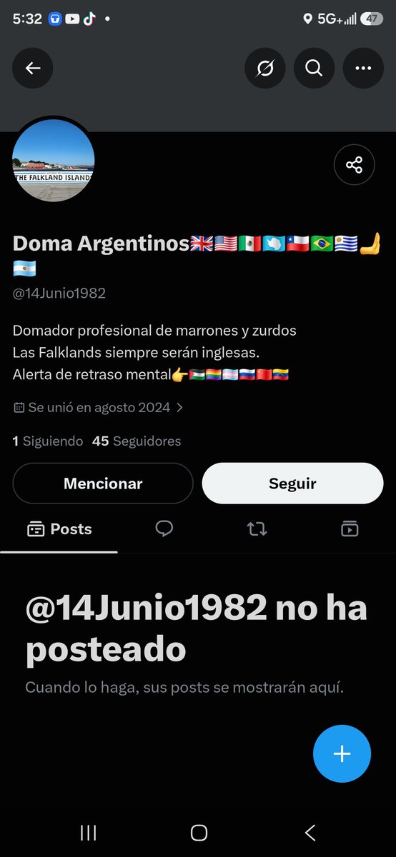 Ma_cnnor's tweet photo. @14Junio1982 @NecroEhrgeiz @maikeru072o @TndenciaStream Tu perfil es literalmente estupido https://t.co/VqhFfRQSmn
