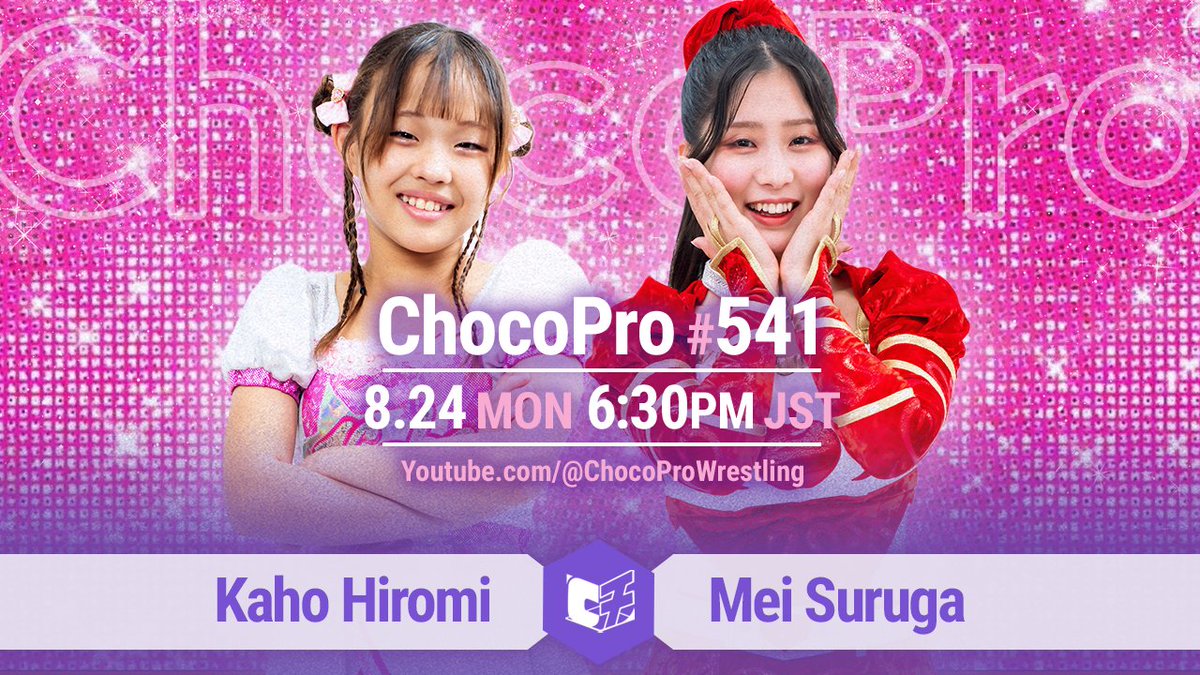 chocopro_pw's tweet photo. 📣NEXT #ChocoPro
⛵️Kaho's 2nd anniversary🎂
🔥@kaho_gtmv vs @Mei_gtmv
🔥@baliyanxakki @tarochan666 vs Jalapeño Lopez @chie_gtmv
🔥@yotsuba_gtmv @soyyy_evo vs @obi_gtmv @axe_massacre
💐 Choco Bouquet comes packed with special perks, exclusive videos, signed group photos, and more!
➡https://t.co/GdGGzP69XH
Ticket🎫➡https://t.co/qWBzCXIC5u
#Evo_pw