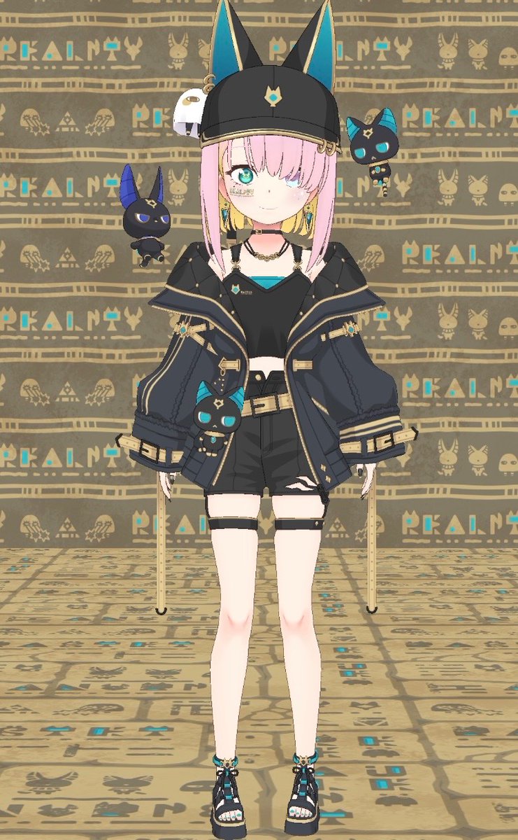 qmylbb's tweet photo. 新ガチャ試着してみたよ～！
このカラコンオッドアイじゃなくて片目なのか|･ω･｀)ﾌﾑﾌﾑ

この髪色、意外とどのガチャにも合うぞ！？ https://t.co/ZpClmy1mIQ