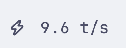 championswimmer's tweet photo. Grok 4.6 only starts off at 150 tok/s for the first few interactions. As soon as context fills beyond 50k tokens it drops down to ~10 tok/s 

This is some absolute weird batching setup on their inference end. https://t.co/YQ5Zzvtpbq