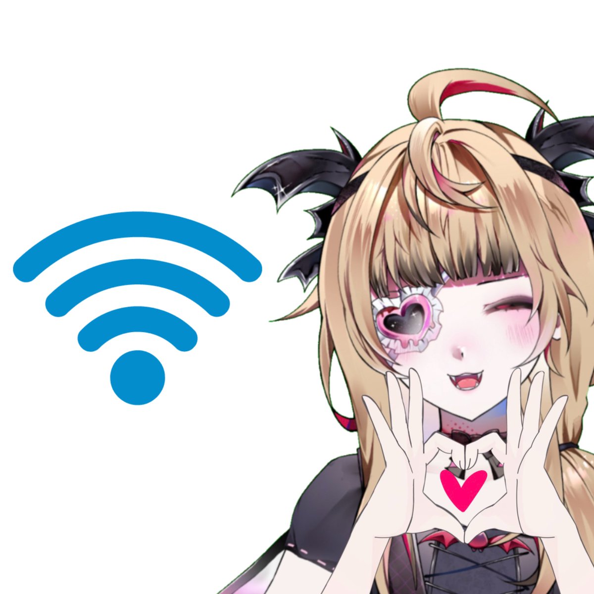 SimpleHarm0ny's tweet photo. WiFi kun~~
Ganbatte!!!
I really wanna stream tomorrow 🤡 https://t.co/it0qBGI0Jf