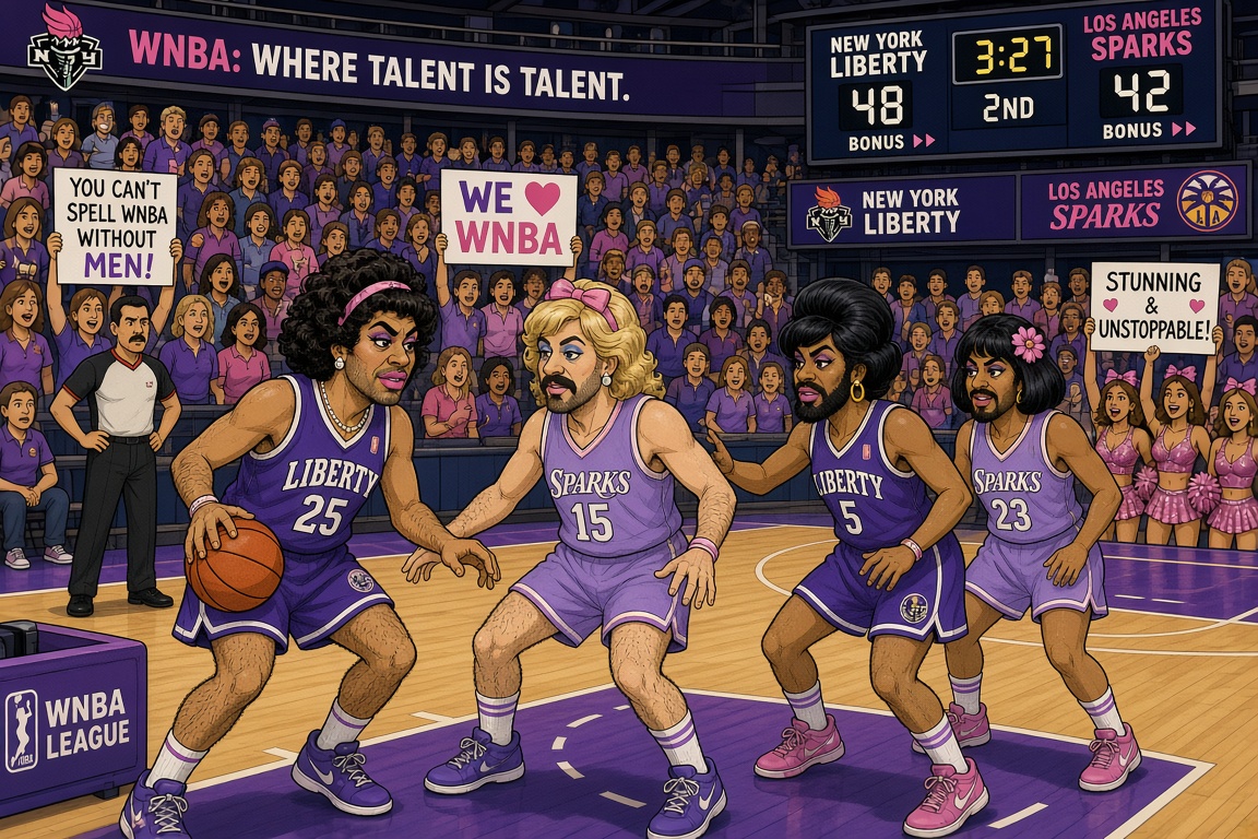 BrainCellAudit's tweet photo. Coming soon to a WNBA arena near you! https://t.co/QI5en7cPm7