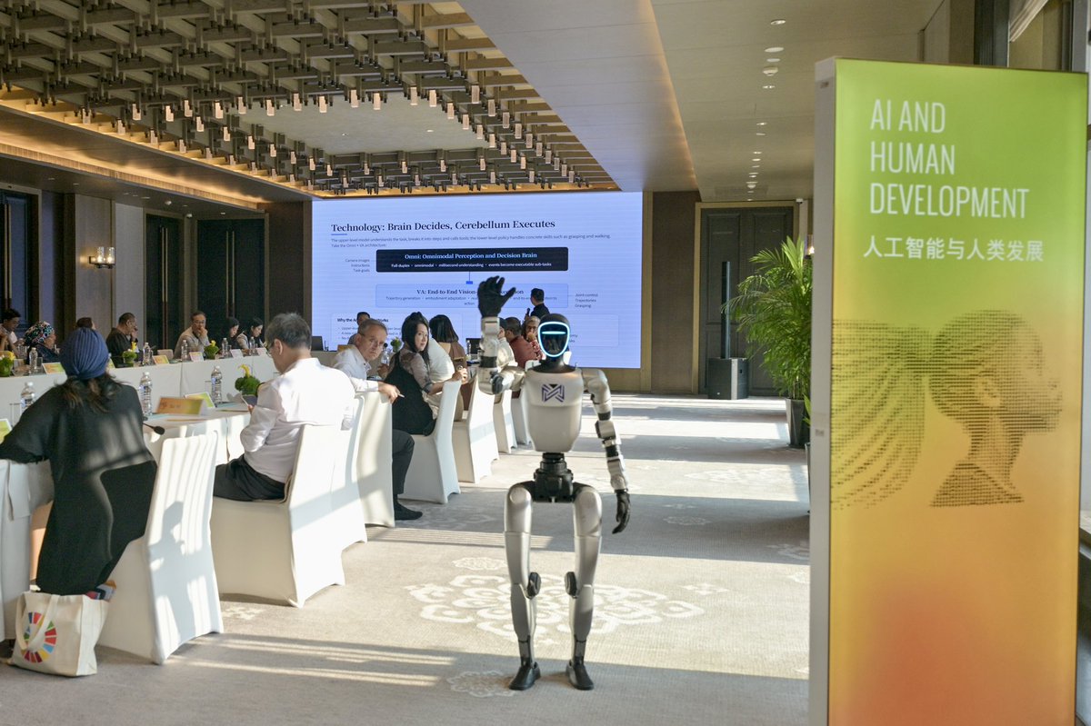 AminaJMohammed's tweet photo. From the Terracotta Warriors to today’s robotics, human ingenuity has always shaped our world.

A future with more abundant intelligence than ever before is right in front of us. Whether that intelligence serves human dignity and humanity remains our choice.

#AIandHumanDev https://t.co/Mk2b7NEs3h