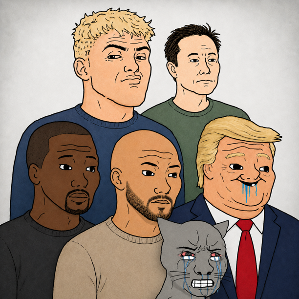 larpf_x's tweet photo. Meet the most unhinged family on Solana. 

Different legends. Different stories. One family.

Welcome to LARP FAMILY.
Welcome home. 
$LARPF

 #Crypto #CryptoCommunity #Web3 #DeFi #Altcoins #100x #NextGem #BullRun https://t.co/6VfE4HWdo2
