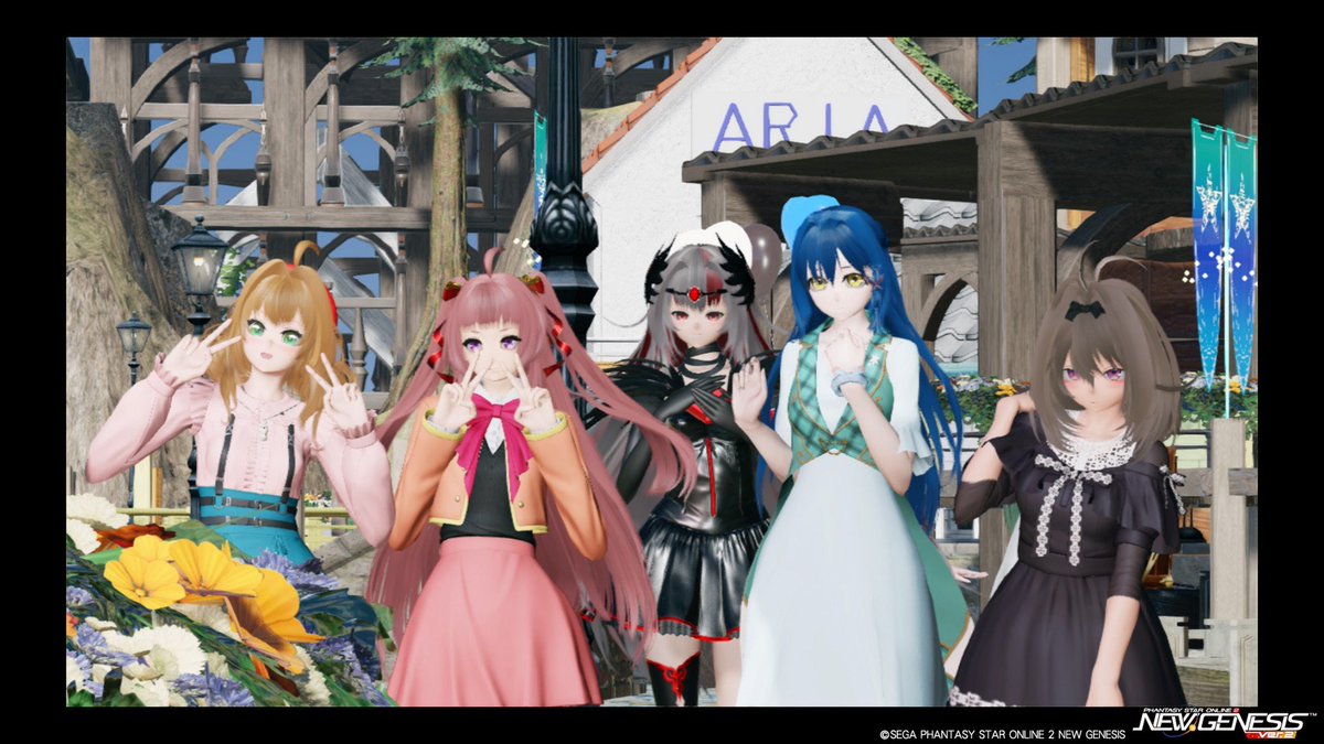 B3Kpu's tweet photo. #PSO2NGS_SS
#プリキュア再現
たんぷりメンバー再現のフレさん達とロンドン風の町で撮りました
はなまる綺麗な町だね♪ https://t.co/91Kjm1cd1N
