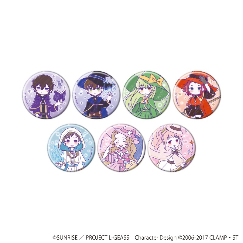 コードギアス　反逆のルルーシュ　グラフアートデザイン　缶バッジ　c.c. 5点 🔎商品紹介🔎 『コードギアス 反逆のルルーシュ』 POP UP SHOP in 東京