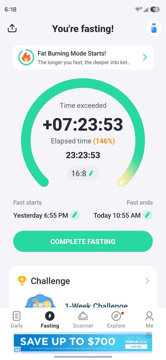 OctoTarian's tweet photo. Ugh I hate fasting on my period it lwky makes cramps worse
Any tips to go longer???
#edtwt https://t.co/N2Z8OiIXja