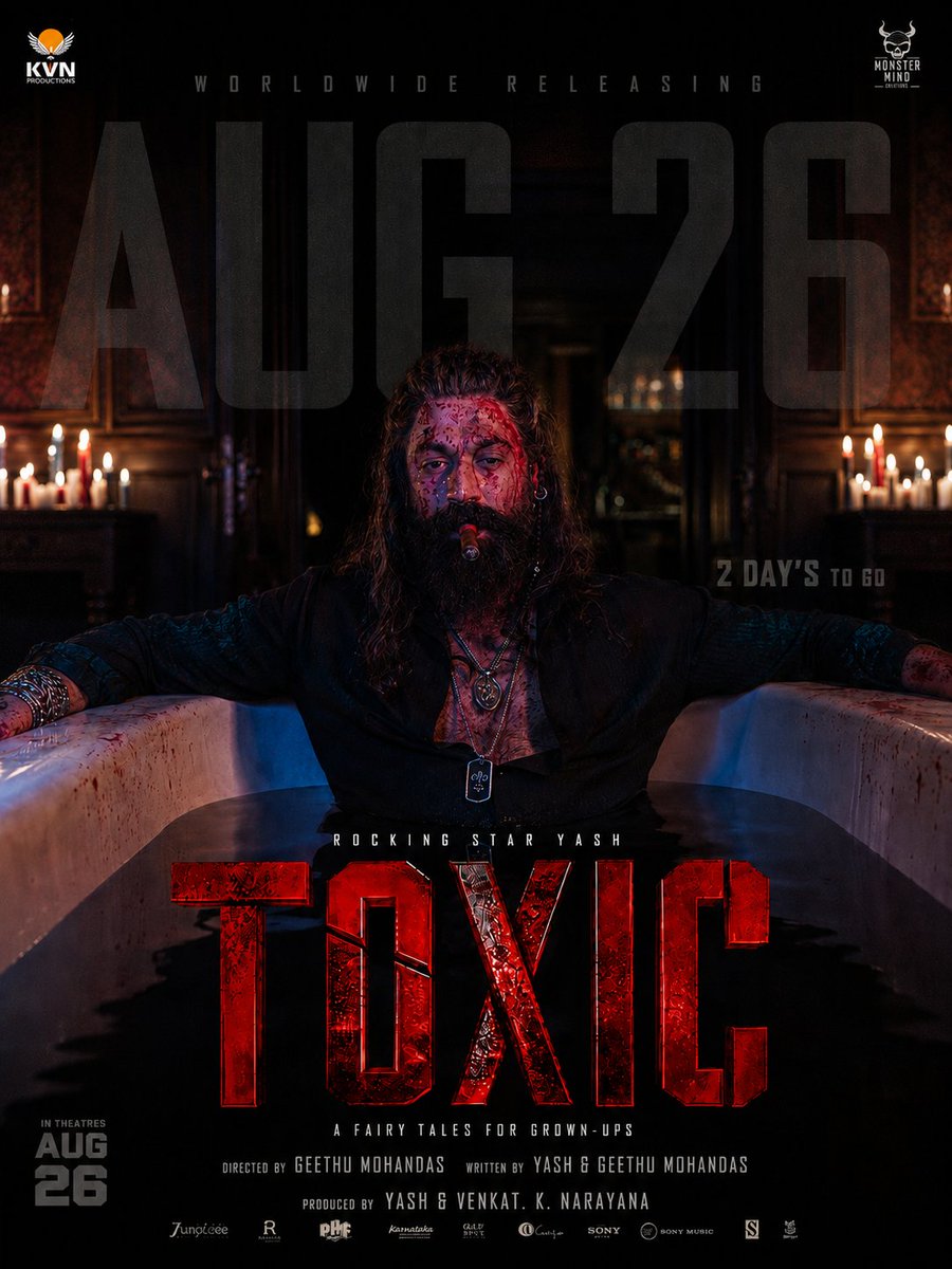 Yashbossfc_'s tweet photo. @justSidAnand #TOXIC: A Fairy Tale for Grown-Ups
In Cinemas Worldwide From 26-08-26 
@Toxic_themovie https://t.co/qZUAB0lnJA