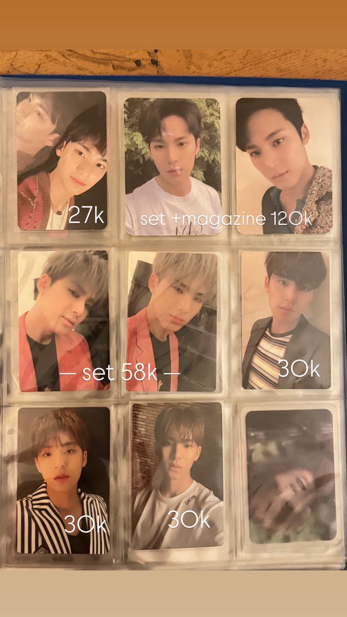 8luejosh's tweet photo. WTS pc mingyu era lama karna aku udah gak collect pc lagi. bisa dm ke @hellomigu yaa
- dom jakbar 
- gratis ongkir
- pc mulus gada yang damage 
- >100k bisa negoo, take banyak diskon 🫶🏻 https://t.co/D40fg3yQyX