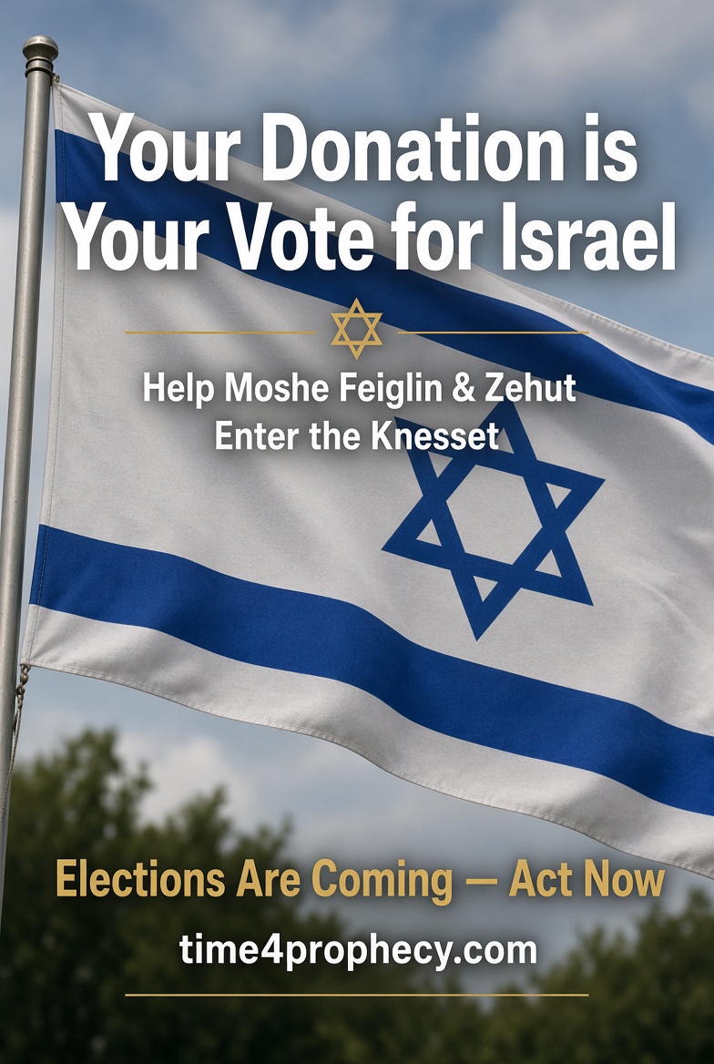 TimeforProphecy's tweet photo. Israel’s election is weeks away. Polls show a divided nation with no clear majority.
Moshe Feiglin & Zehut stand for Jewish identity and liberty — but they’re still outside the Knesset.
Your donation is your vote for Israel. Help them cross the threshold.
Donate ➡️ https://t.co/qzqKrjiDQL #Israel #Zehut