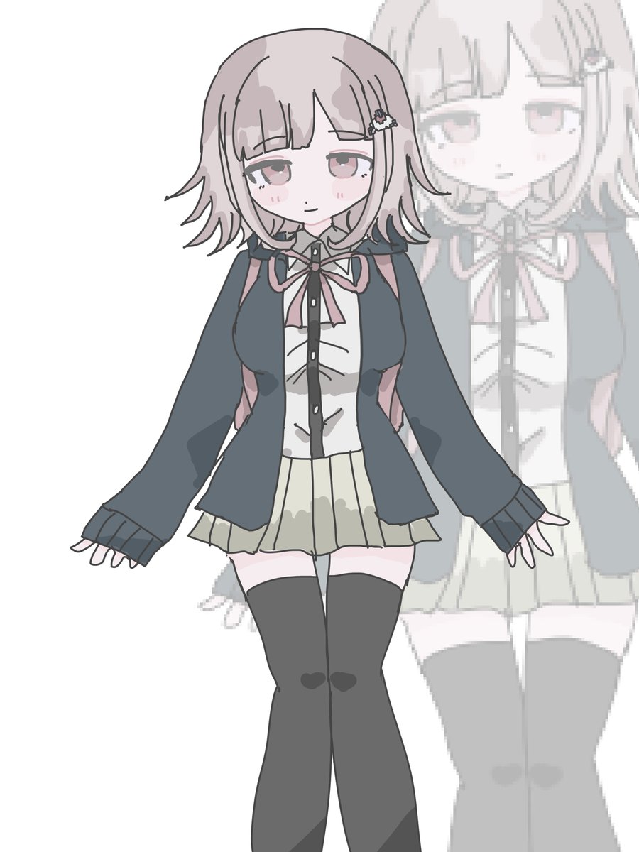 setuna_neru's tweet photo. このアカウントでは珍しく二次創作ですけど、ガチで絵描くのうまくなったかも…😱これくらいの膝下くらいまでか足先までの絵でskeb受けたい https://t.co/ypPxuNGhOy