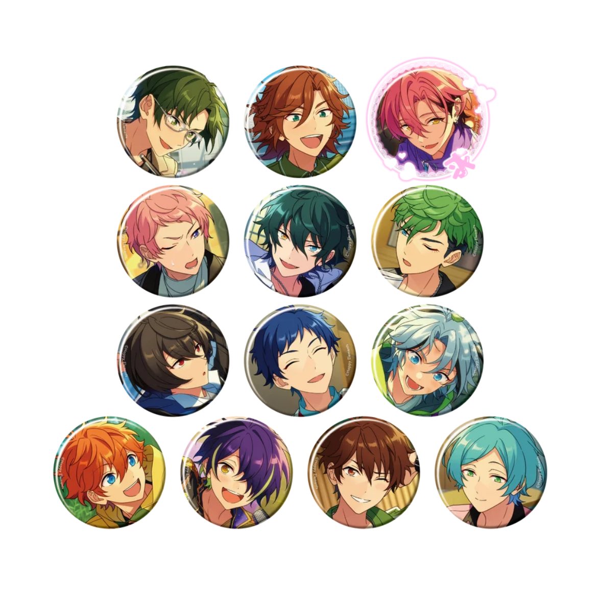 O124Hi's tweet photo. 【交換】 あんスタ コレクション缶バッジ コレ缶 2026 Aug idol casual

譲》 敬人 斑 宗 みか ジュイス 凛月 弓弦 維吹 
スバル 忍 千秋 奏汰

求》 舞珠

⑅⃛ i 1box c 24box 予約予定

お気軽にお声掛けください🌷 https://t.co/pfZWszCvMS