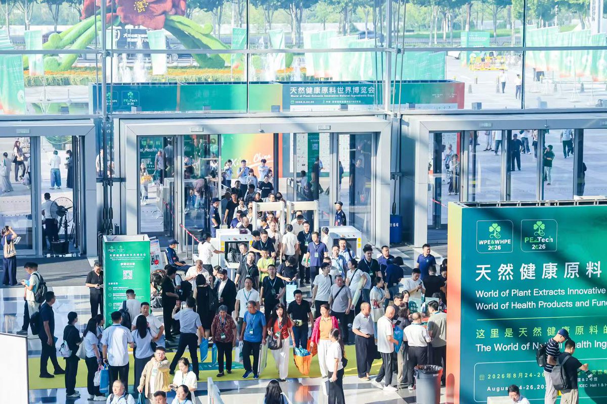 WPE_WHPE's tweet photo. Day 1. Doors open. 🎉

WPE&amp;WHPE 2026 is live in Xi'an —
the natural ingredients industry, in one place.

Aug 24–26.
https://t.co/5ZEgvJpfCM

#WPE2026 #NaturalIngredients https://t.co/WIuIshNy5Z