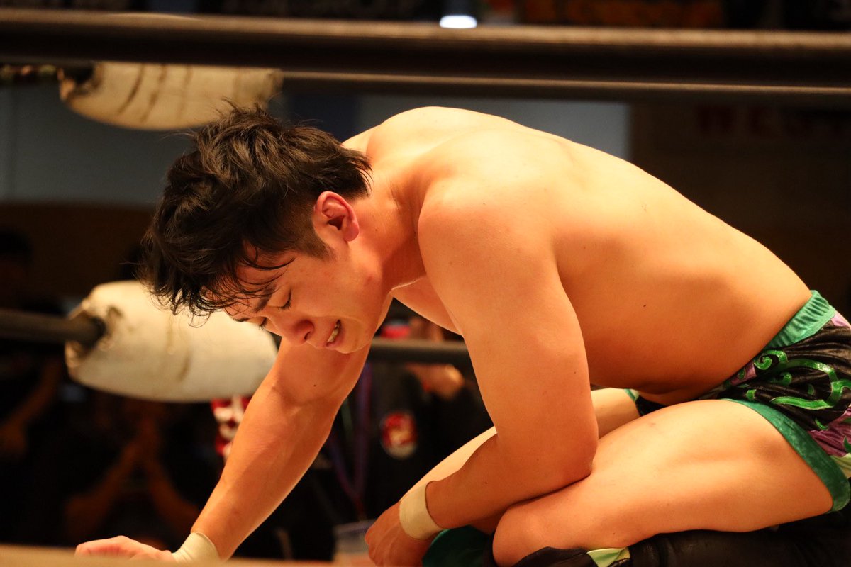 snowman_dog's tweet photo. 負けたけど、悔しい思いをした分もっと、もっと強くなれる💪🏻

#bjw
#佐藤孝亮 https://t.co/rc0MUYGkEE