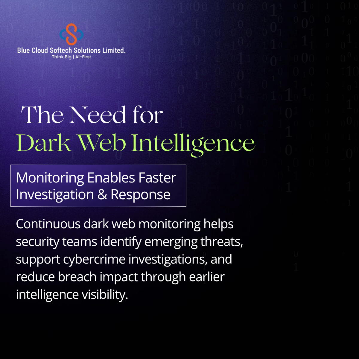 BCSS_bluecloud's tweet photo. 🌐 See Beyond the Visible.

BluTOR turns dark web signals into actionable threat intelligence—helping security teams detect risks earlier and respond faster.

🔐 Stay ahead. Stay informed.

#BluTOR #CyberSecurity #ThreatIntelligence #DarkWebMonitoring https://t.co/KKSLMle3T5